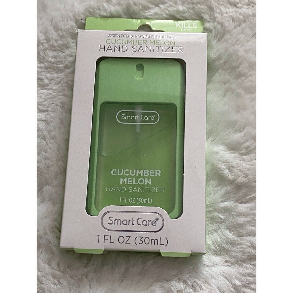 Smart Care Scented Hand Sanitizer Spray 1 Fl Oz Cucumber Melon Hydrating NEW
